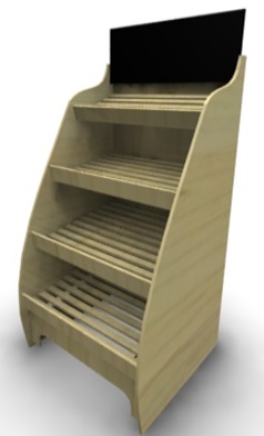 Фото Стеллаж для хлеба Фабрика Авторской мебели Авокадо, картинка, монтаж, сервис, доставка, сервисное обслуживание