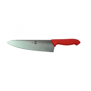 Фото Нож поварской 250/395 мм &quot;Шеф&quot; красный HoReCa Icel, картинка, монтаж, сервис, доставка, сервисное обслуживание