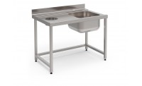 Фото Стол Vortmax для ПМ Vortmax, Eksi, Fagor (1200х770х870)входн. ЛЕВ отв. д/сбора отх, картинка, монтаж, сервис, доставка, сервисное обслуживание