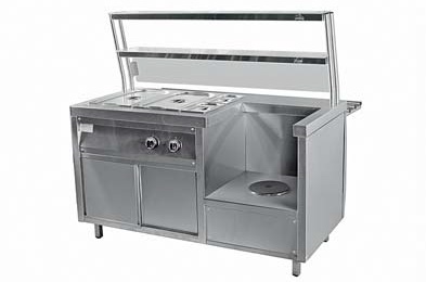 Фото ВЕГА Мармит универсальный, 1 и вторых блюд комплект 3МЭП-У-15/7Н, картинка, монтаж, сервис, доставка, сервисное обслуживание