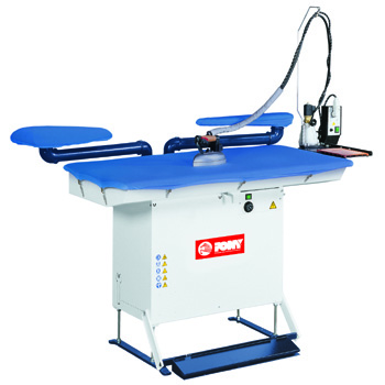 Фото Стол гладильный Pony Classic R (Senior TT, доп. рукав, освещ., рельс), картинка, монтаж, сервис, доставка, сервисное обслуживание