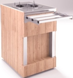 Фото Диспенсер для тарелок Refettorio RD20В, картинка, монтаж, сервис, доставка, сервисное обслуживание