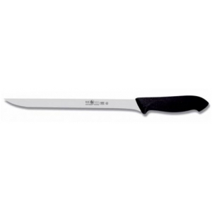 Фото Нож для нарезки ветчины 300/425 мм, черный HoReCa Icel, картинка, монтаж, сервис, доставка, сервисное обслуживание