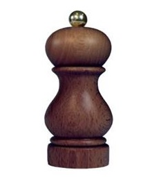 Фото Мельница для соли из бука, цвет "орех" 13 cm, картинка, монтаж, сервис, доставка, сервисное обслуживание