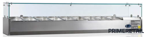 Фото Настольная холодильная витрина Tefcold VK38-200-I, картинка, монтаж, сервис, доставка, сервисное обслуживание