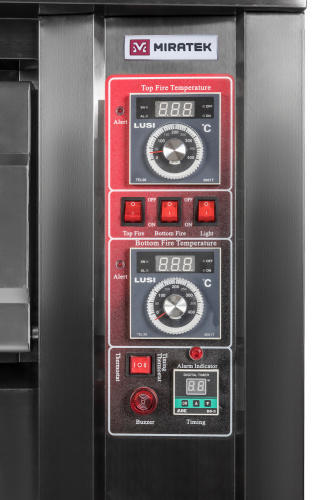 Фото Печь подовая Miratek BK-36 (газ) с пароувлажнением, картинка, монтаж, сервис, доставка, сервисное обслуживание