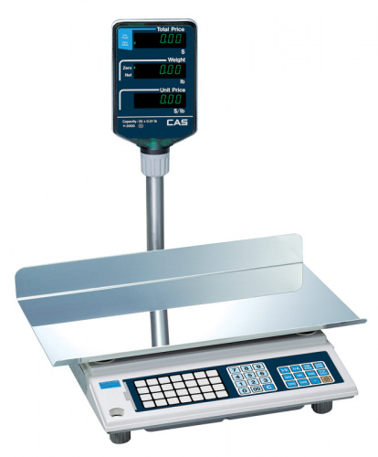 Фото Весы электронные торговые Cas AP-30EX BT, картинка, монтаж, сервис, доставка, сервисное обслуживание