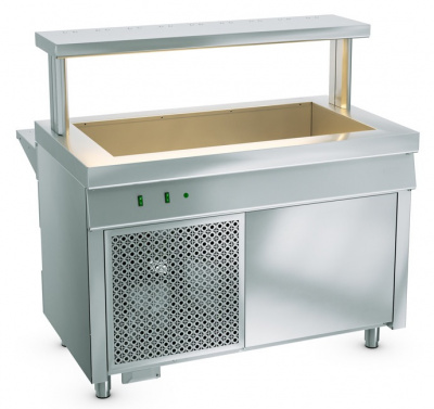 Фото Линия раздачи Ривьера охлаждаемый стол (1200мм), картинка, монтаж, сервис, доставка, сервисное обслуживание