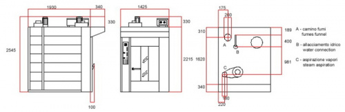 Фото Печь ротационная Bassanina Rotor 69 платформа, картинка, монтаж, сервис, доставка, сервисное обслуживание