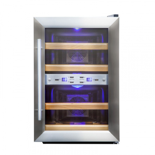 Фото Винный шкаф Cold Vine C12-TSF2, картинка, монтаж, сервис, доставка, сервисное обслуживание