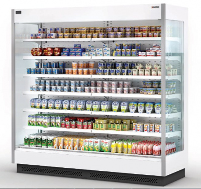 Фото Горка холодильная с выносным агрегатом Brandford Vento 125, картинка, монтаж, сервис, доставка, сервисное обслуживание