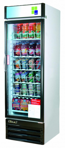 Фото Холодильный шкаф со стеклянной дверью Turbo Air FRS-401RNP, картинка, монтаж, сервис, доставка, сервисное обслуживание