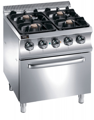 Фото Плита газовая Apach Chef Line GLRRG77FV, картинка, монтаж, сервис, доставка, сервисное обслуживание