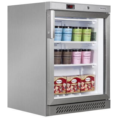 Фото Шкаф морозильный со стеклом Tefcold UF200SG-P, картинка, монтаж, сервис, доставка, сервисное обслуживание
