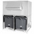 Бункер Brema Double Roller Bin 500 для льдогенераторов Фото Бункер Brema Double Roller Bin 500 для льдогенераторов, картинка, монтаж, сервис, доставка, сервисное обслуживание