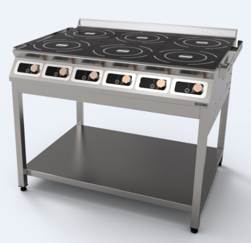 Фото Плита индукционная Dominator ПЭИ-6 D, картинка, монтаж, сервис, доставка, сервисное обслуживание