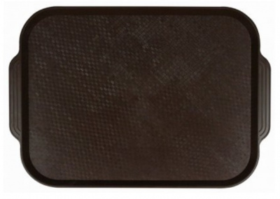 Фото Поднос 45*35,5см. темно-коричневый (167) MG/10/, картинка, монтаж, сервис, доставка, сервисное обслуживание