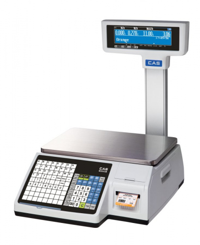 Фото Торговые весы с печатью этикеток Cas CL3000-15P, картинка, монтаж, сервис, доставка, сервисное обслуживание