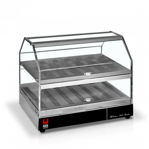Фото Витрина тепловая двухъярусная Rock Kitchen EDS395, картинка, монтаж, сервис, доставка, сервисное обслуживание