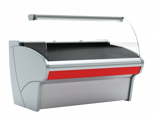 Фото Холодильная витрина Полюс ВХС-1,25 Carboma G110 (динамика) вынос (G110 VM 1,25-1-1), картинка, монтаж, сервис, доставка, сервисное обслуживание