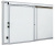 Фото Дверной блок для холодильной камеры Polair откатная дверь 3000 x2300 (100 мм), картинка, монтаж, сервис, доставка, сервисное обслуживание