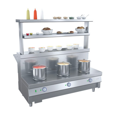 Фото Мармит 1-х блюд 3-х конф. Атеси Ривьера М1-3.1500-02-О, картинка, монтаж, сервис, доставка, сервисное обслуживание