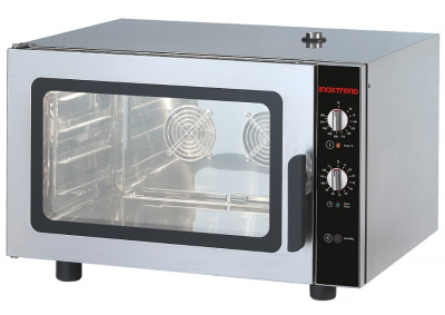 Фото Печь конвекционная Inoxtrend GUA-604EB с пароувлажнением, картинка, монтаж, сервис, доставка, сервисное обслуживание