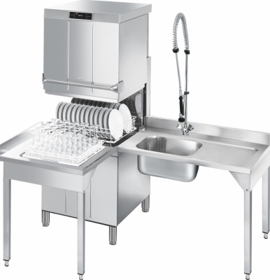 Фото Купольная посудомоечная машина Smeg HTY630DEH, картинка, монтаж, сервис, доставка, сервисное обслуживание