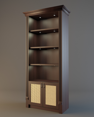 Фото Шкаф для элитного алкоголя Евромаркет V 023, картинка, монтаж, сервис, доставка, сервисное обслуживание