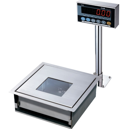 Фото Торговые весы Cas PDSII-15S (PDS-15), картинка, монтаж, сервис, доставка, сервисное обслуживание