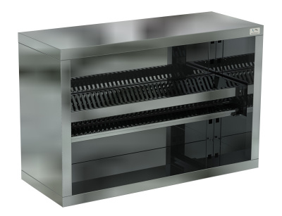 Фото Шкаф-полка настенная открытая для сушки посуды Кобор ПШС-90/40, картинка, монтаж, сервис, доставка, сервисное обслуживание