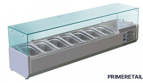 Фото Холодильная витрина Koreco VRX1500330(335I), картинка, монтаж, сервис, доставка, сервисное обслуживание