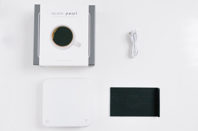 Фото Весы Acaia Pearl (White), картинка, монтаж, сервис, доставка, сервисное обслуживание