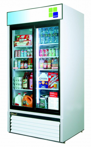 Фото Холодильный шкаф со стеклянной дверью Turbo air FRS-1000R, картинка, монтаж, сервис, доставка, сервисное обслуживание