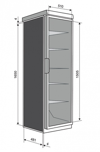 Фото Холодильный шкаф Snaige CD 400-1221, картинка, монтаж, сервис, доставка, сервисное обслуживание