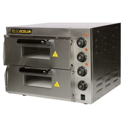 Фото Печь для пиццы Ecolun small (2 уровня), картинка, монтаж, сервис, доставка, сервисное обслуживание