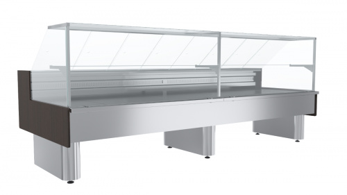 Фото Холодильная витрина Полюс ВХСр-2,0 Carboma GC110 (динамика) вынос (GC110 VV 2,0-1-1), картинка, монтаж, сервис, доставка, сервисное обслуживание