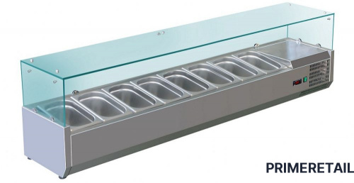 Фото Холодильная витрина Koreco VRX1800380(395II), картинка, монтаж, сервис, доставка, сервисное обслуживание