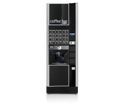 Фото Вендинговый аппарат для кофе Rheavendors Luce X2 EE7 PRO R2T 1T silver/black, картинка, монтаж, сервис, доставка, сервисное обслуживание