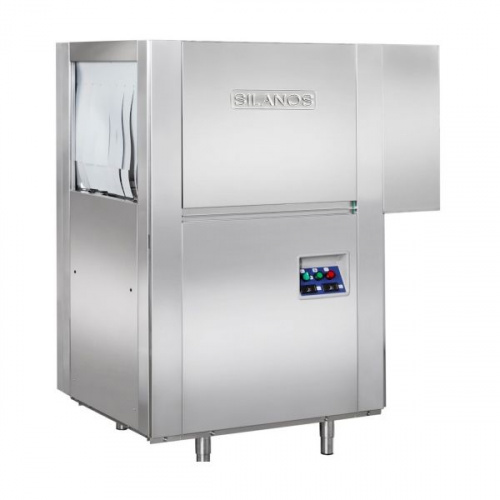 Фото Конвеерная посудомоечная машина Silanos T1500 DE справа налево с автозапуском, картинка, монтаж, сервис, доставка, сервисное обслуживание