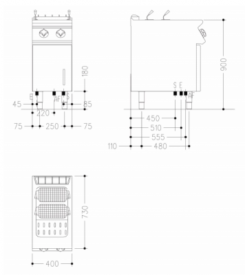 Фото Макароноварка Mareno NPC74E, картинка, монтаж, сервис, доставка, сервисное обслуживание