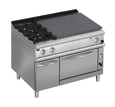 Фото Плита со сплошной поверхностью газовая Apach Chef Line LRSTG129R2FG, картинка, монтаж, сервис, доставка, сервисное обслуживание