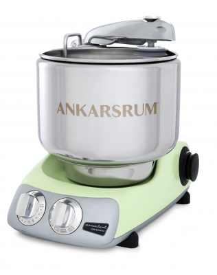 Фото Комбайн кухонный Ankarsrum AKM6230 PG Deluxe зеленый перламутр, картинка, монтаж, сервис, доставка, сервисное обслуживание