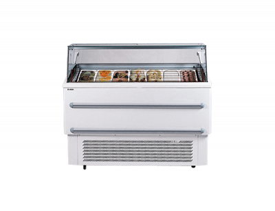 Фото Витрина для мягкого мороженого Ugur UDR 7 B, картинка, монтаж, сервис, доставка, сервисное обслуживание