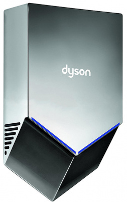 Фото Сушилка для рук Dyson Airblade V HU02 цвет никель, картинка, монтаж, сервис, доставка, сервисное обслуживание