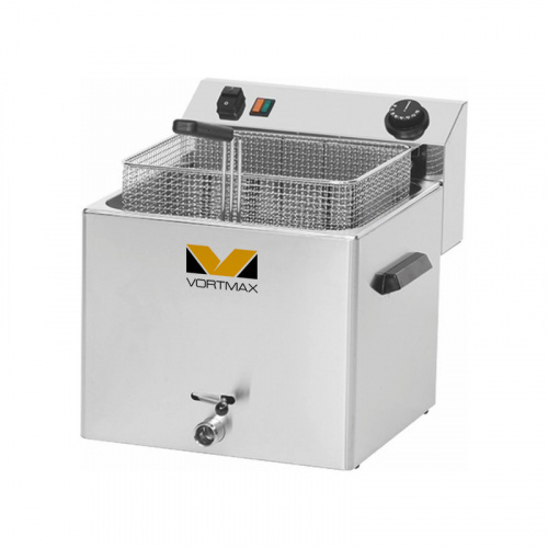 Фото Фритюрница профессиональная Vortmax F1 Е R10 tap, картинка, монтаж, сервис, доставка, сервисное обслуживание