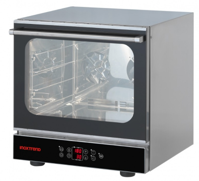 Фото Печь конвекционная Inoxtrend GUP-404ES (grill) с пароувлажнением, картинка, монтаж, сервис, доставка, сервисное обслуживание