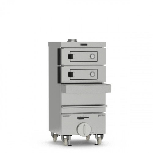 Фото Гриль-печь угольная Estro Pro 2+, картинка, монтаж, сервис, доставка, сервисное обслуживание