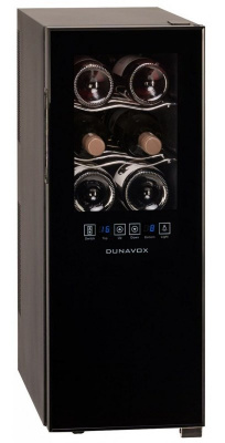 Фото Винный шкаф Dunavox DAT-12.33DC, картинка, монтаж, сервис, доставка, сервисное обслуживание