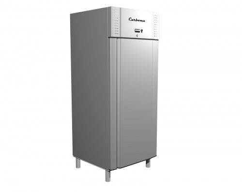 Фото Холодильный шкаф Полюс Carboma RF700 INOX, картинка, монтаж, сервис, доставка, сервисное обслуживание